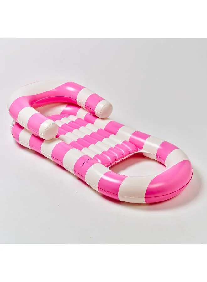 SUNNY LIFE Laze & Lounge Pool Party Magenta Stripe